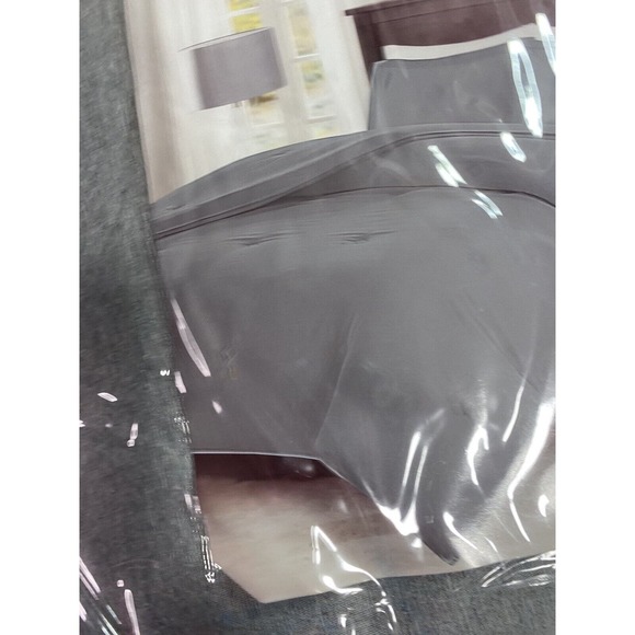 Madison Park Mini Comforter Set Gray King Down Alternative With 2 Shams NEW - Picture 7 of 14